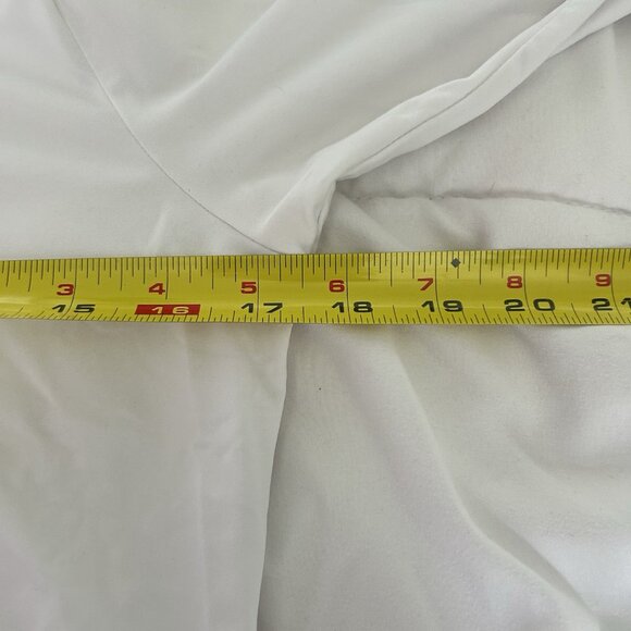 Sofibella UPF 50 Long Sleeve White Pullover 1/4 Zip Tennis Golf Womens Medium M - Picture 6 of 8